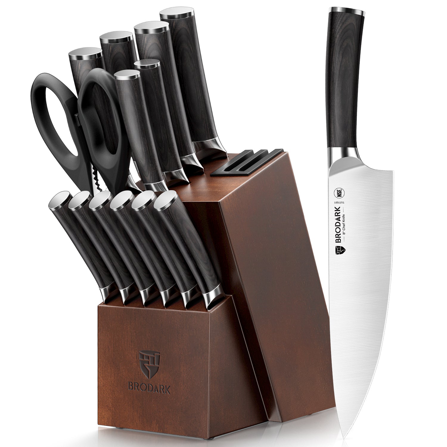 15 Piece Professional Chef Knife