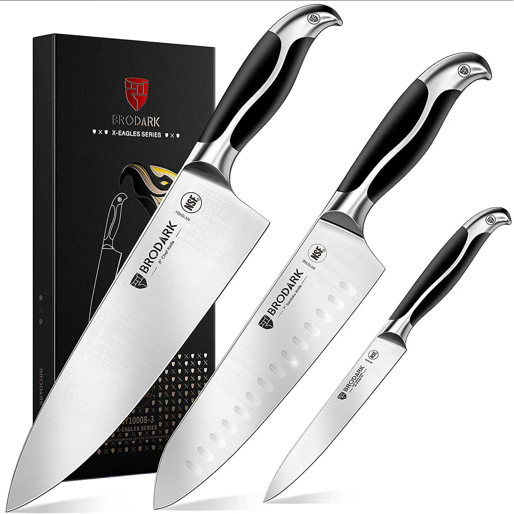 Aerospace Grade 4Cr9Si2 High Carbon Stainless Steel Knife Set 3